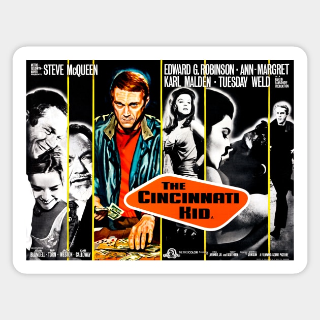 The Cincinnati Kid (1965) Sticker by Scum & Villainy